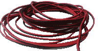 Провод красно-черный 1,0 мм.